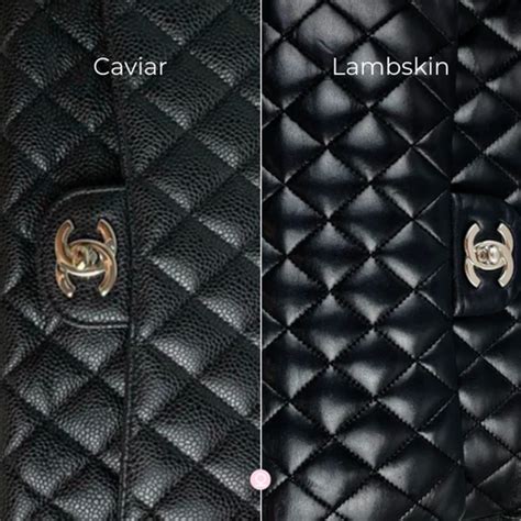 what kind of leather does chanel use|Chanel calfskin vs lambskin.